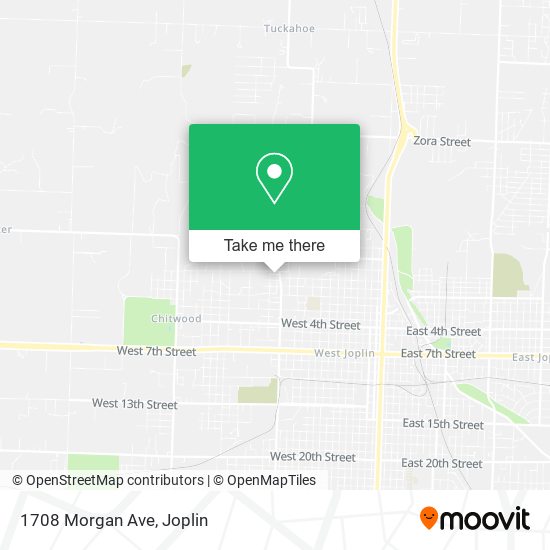 1708 Morgan Ave map