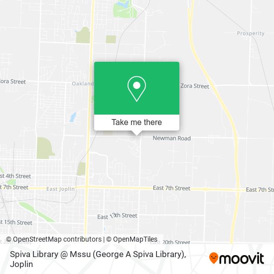 Spiva Library @ Mssu (George A Spiva Library) map
