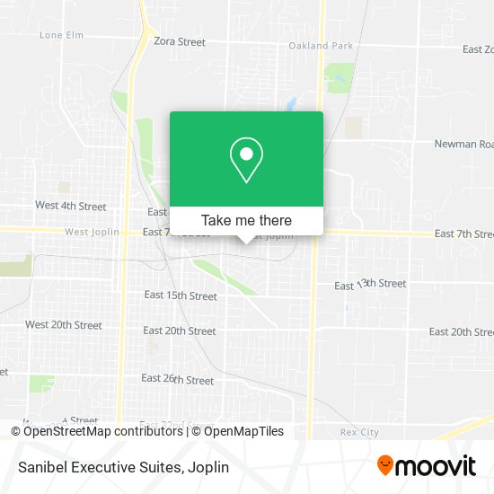 Sanibel Executive Suites map