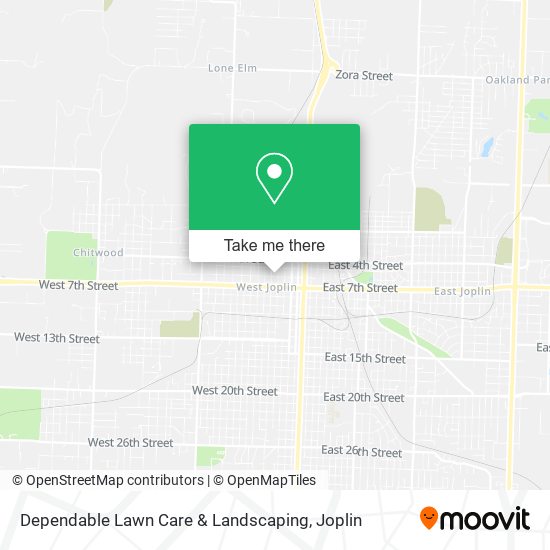 Dependable Lawn Care & Landscaping map