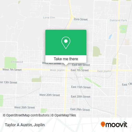 Taylor A Austin map