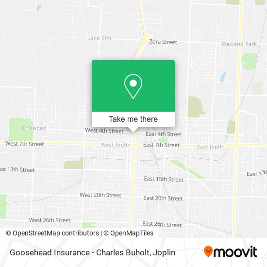 Goosehead Insurance - Charles Buholt map