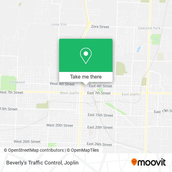 Beverly's Traffic Control map