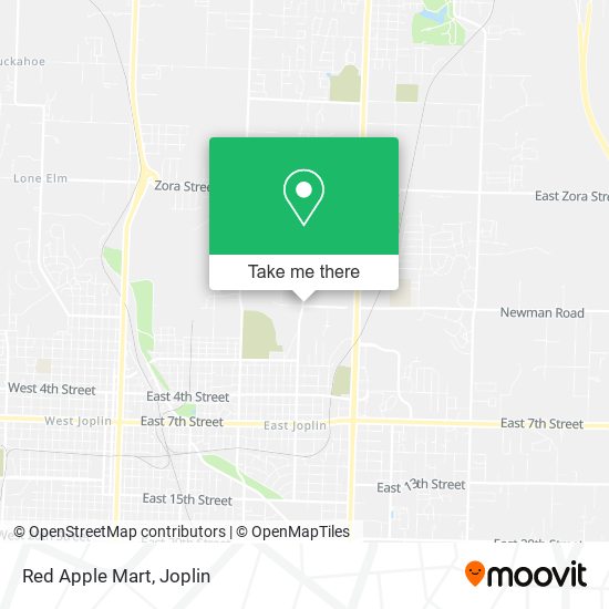 Red Apple Mart map