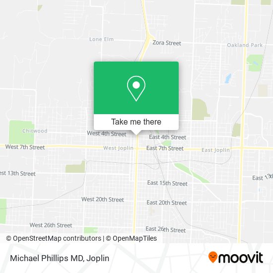 Mapa de Michael Phillips MD