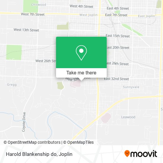Harold Blankenship do map
