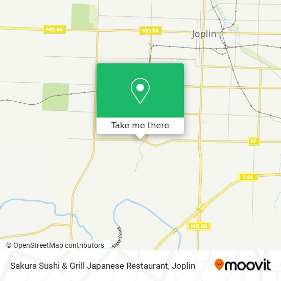 Sakura Sushi & Grill Japanese Restaurant map