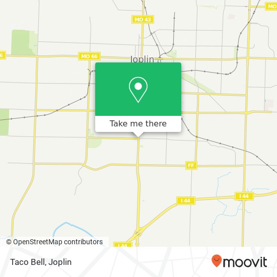 Taco Bell, 2601 S Main St Joplin, MO 64804 map