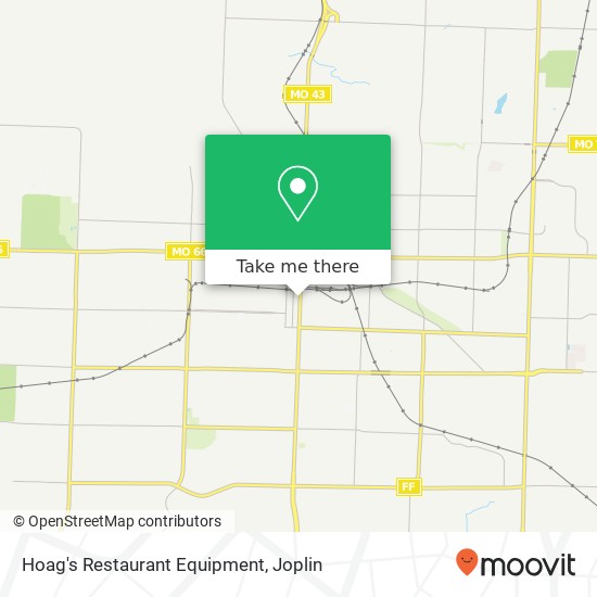 Hoag's Restaurant Equipment, 1044 S Main St Joplin, MO 64801 map