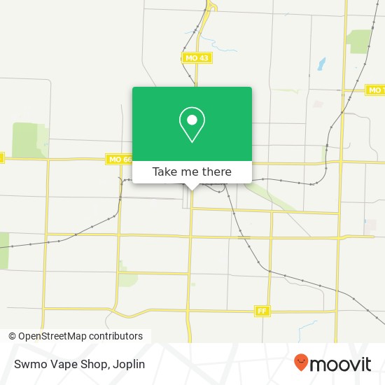 Swmo Vape Shop, 1205 S Main St Joplin, MO 64801 map