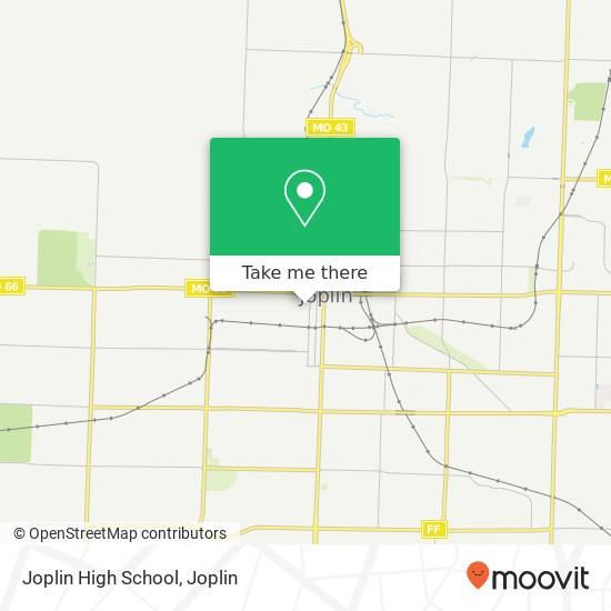 Joplin High School map