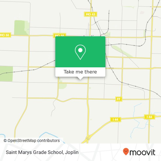 Mapa de Saint Marys Grade School