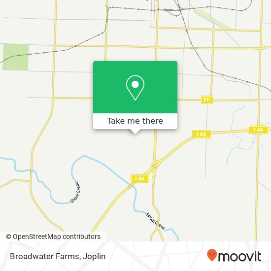 Broadwater Farms map