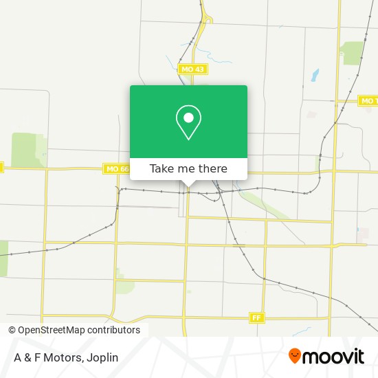 A & F Motors map