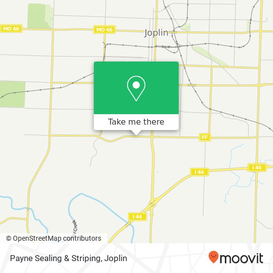 Mapa de Payne Sealing & Striping