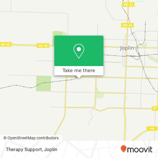 Therapy Support map