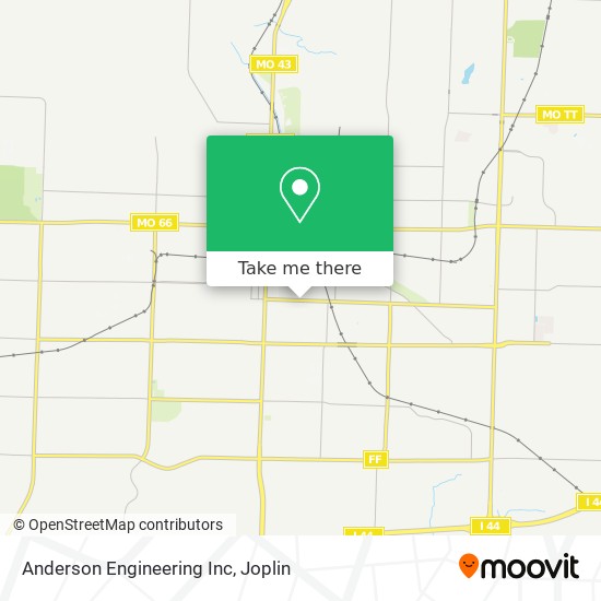 Mapa de Anderson Engineering Inc