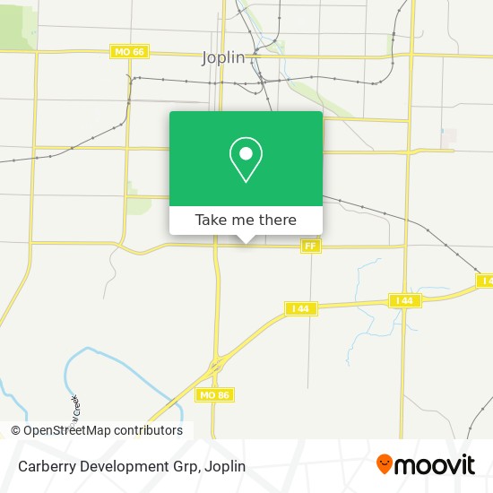 Carberry Development Grp map