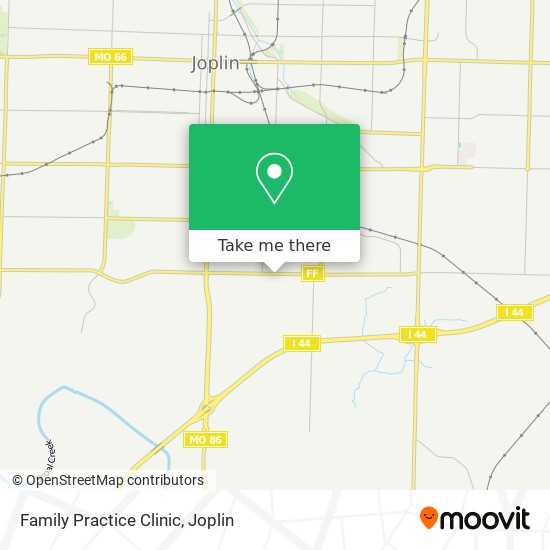 Mapa de Family Practice Clinic