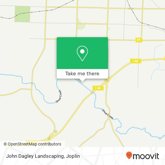 John Dagley Landscaping map