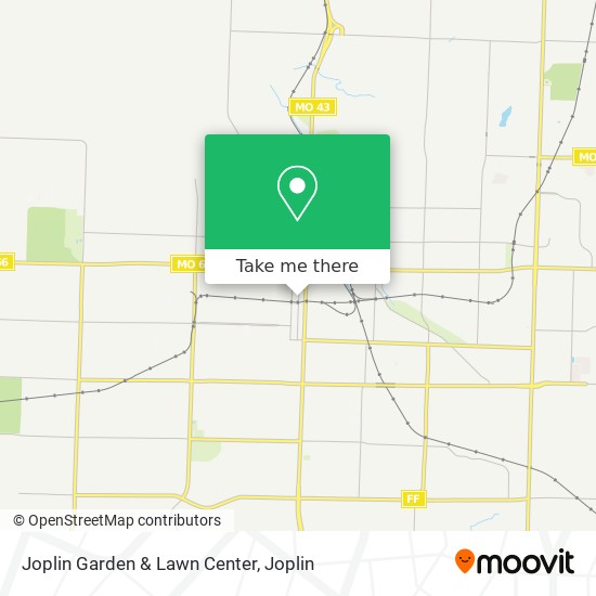 Joplin Garden & Lawn Center map