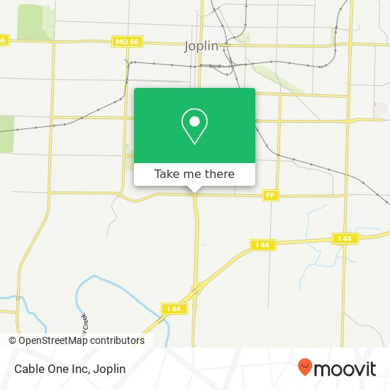 Cable One Inc map