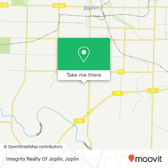 Integrity Realty Of Joplin map