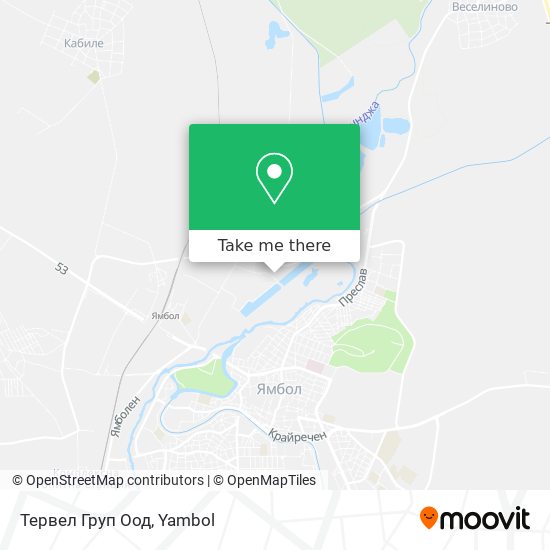 Тервел Груп Оод map