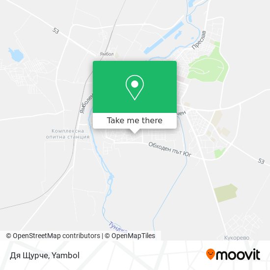 Карта Дя Щурче