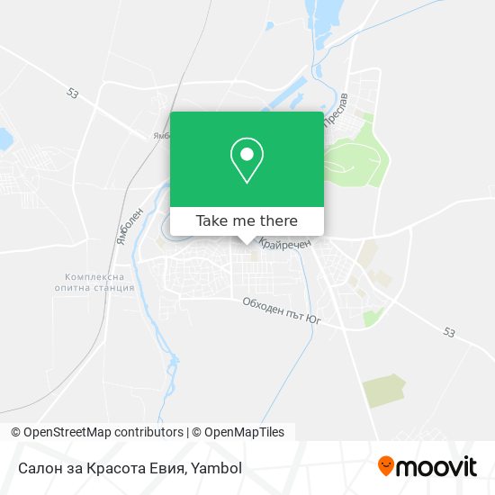Салон за Красота Евия map