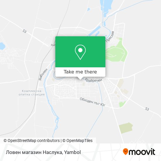 Ловен магазин Наслука map
