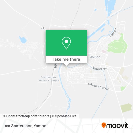 жк Златен рог map
