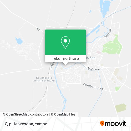 Д-р Черкезова map