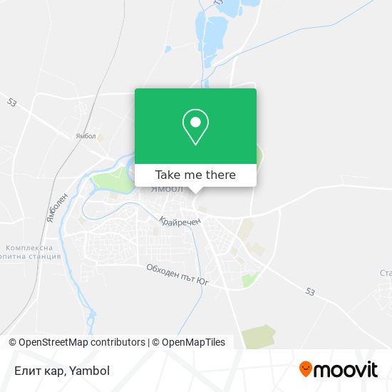 Елит кар map