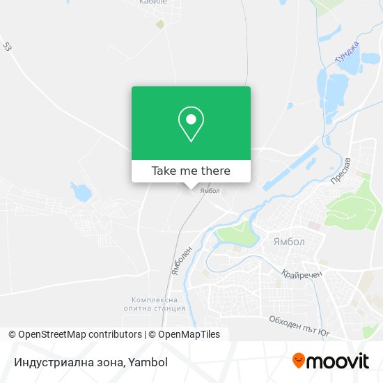 Индустриална зона map
