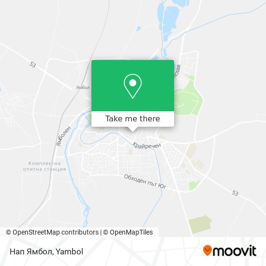 Нап Ямбол map