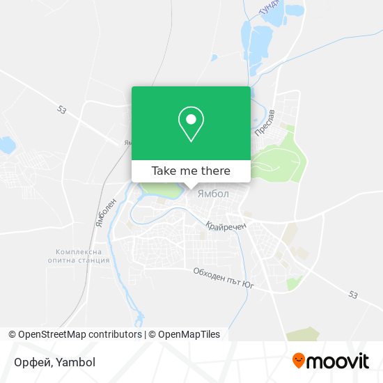 Карта Орфей