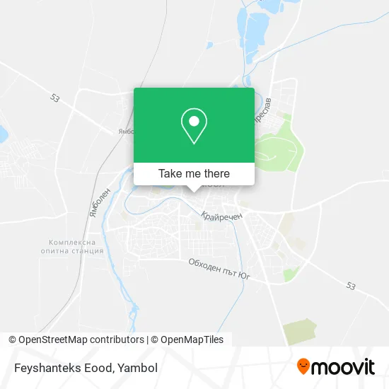 Карта Feyshanteks Eood
