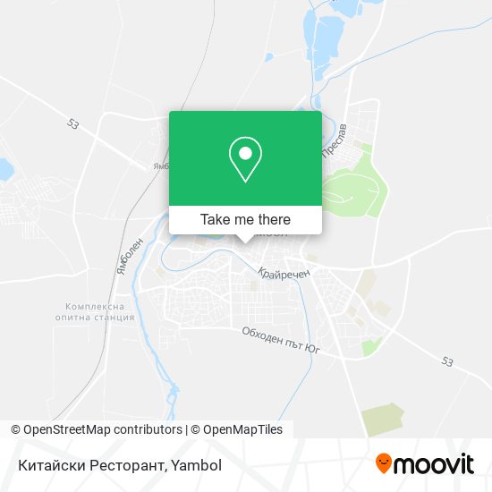 Китайски Ресторант map