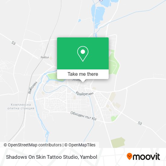 Shadows On Skin Tattoo Studio map