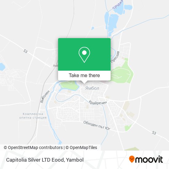 Capitolia Silver LTD Eood map