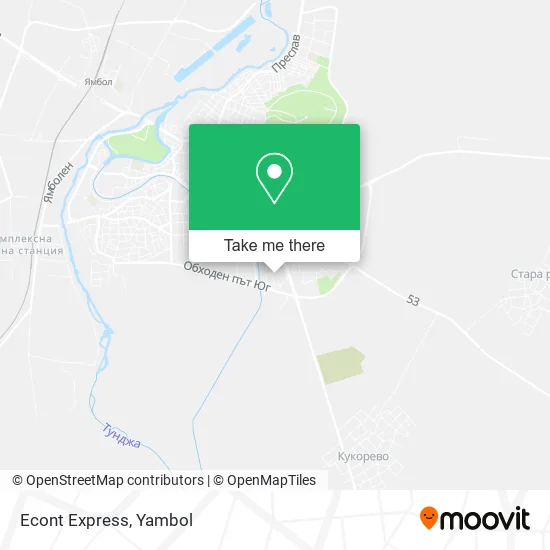 Карта Econt Express