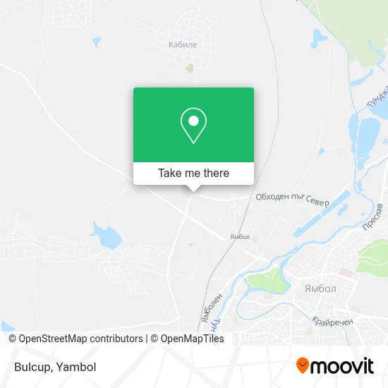 Bulcup map