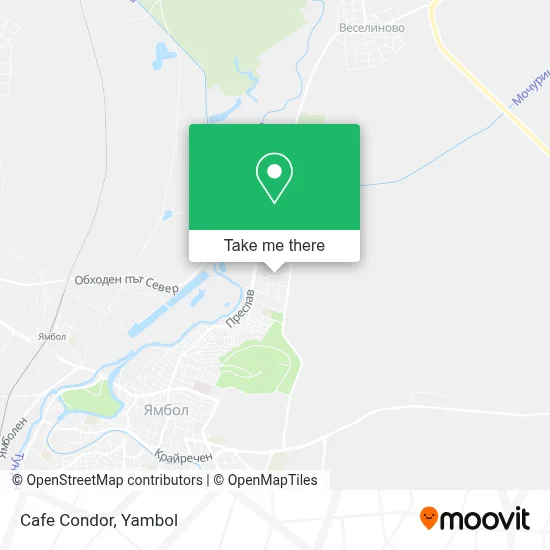 Cafe Condor map