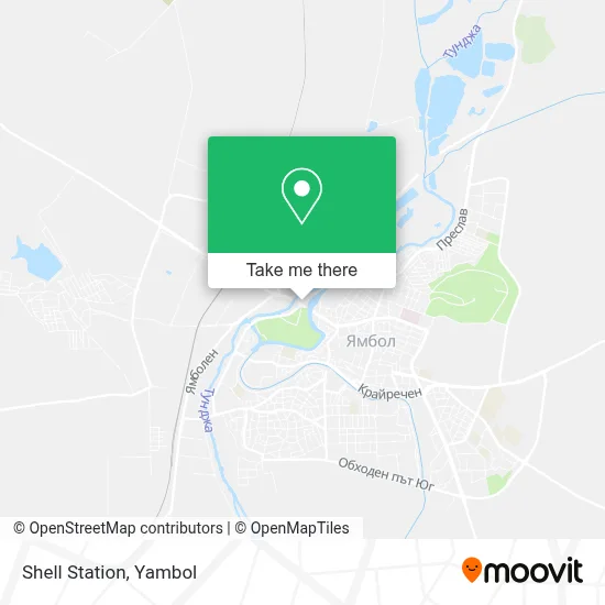 Shell Station map