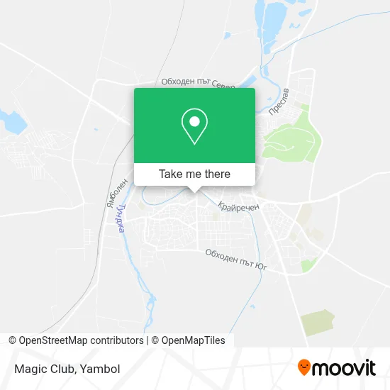 Magic Club map