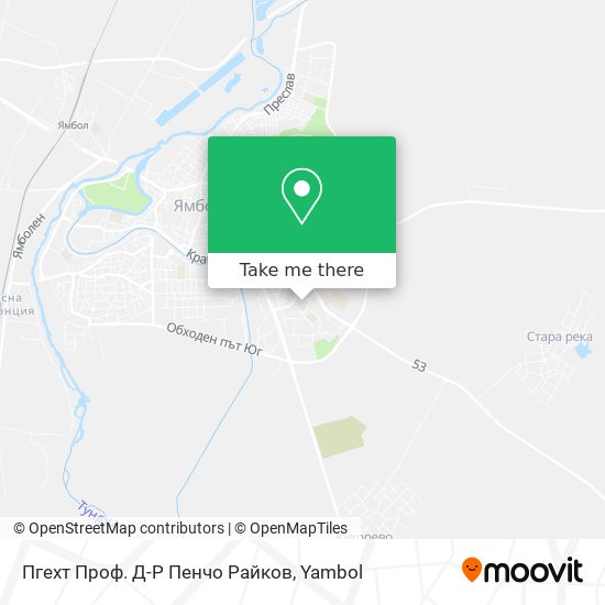 Пгехт Проф. Д-Р Пенчо Райков map