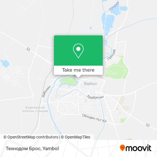 Технодом Брос map