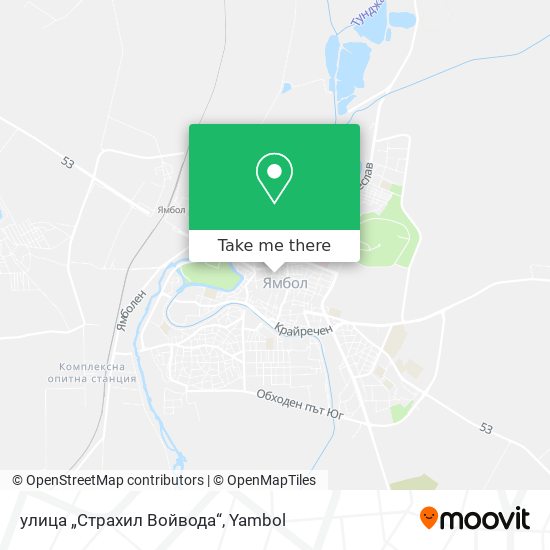 улица „Страхил Войвода“ map
