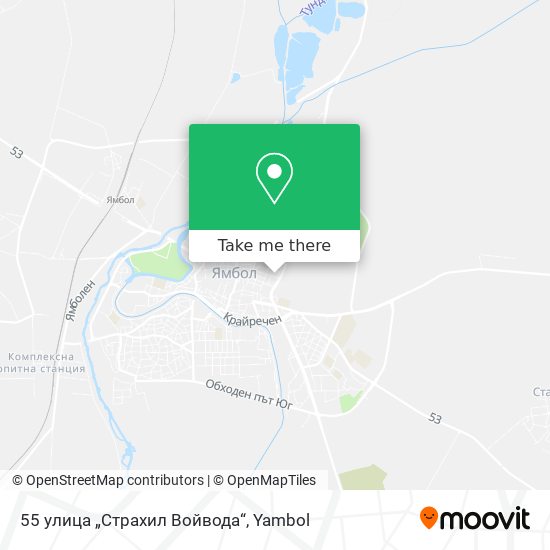 55 улица „Страхил Войвода“ map